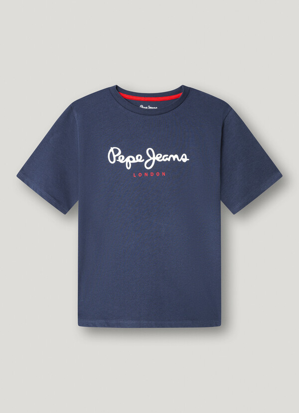 REGULAR FIT LOGO PRINT T-SHIRT