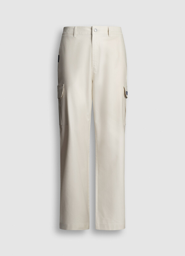 STRAIGHT FIT CARGO TROUSERS