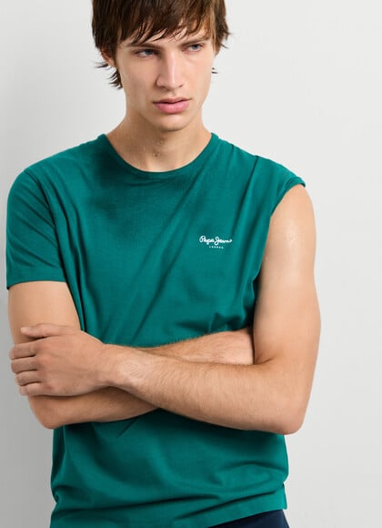 SLIM FIT LOGO PRINT T-SHIRT