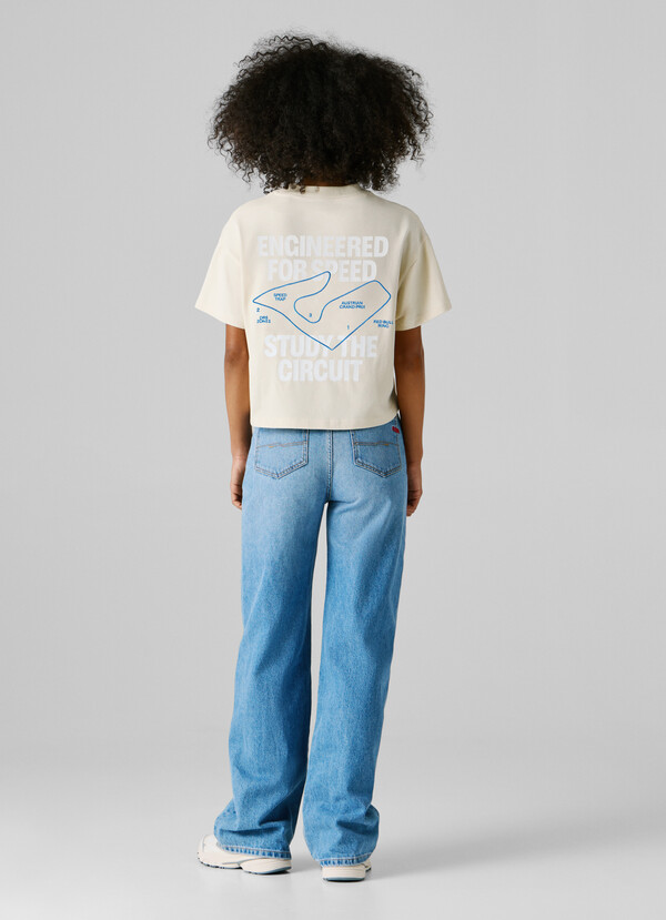 BACK PRINT LOOSE FIT T-SHIRT