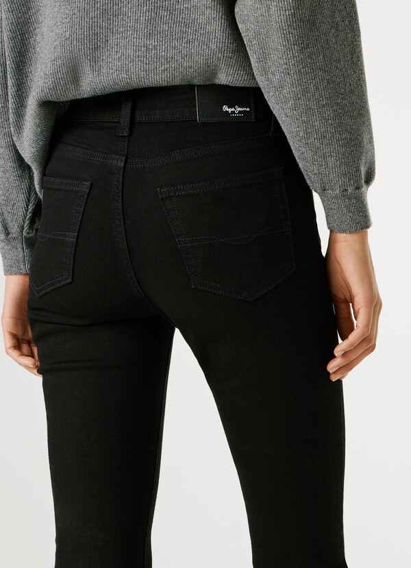 MID-RISE SKINNY FIT JEANS - REGENT
