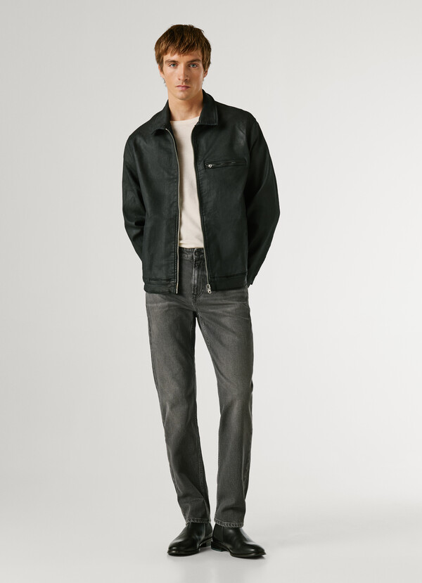 HATCH - SLIM FIT MID-RISE JEANS