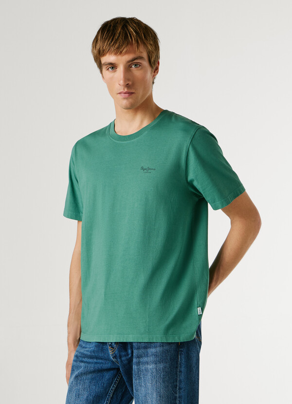 REGULAR FIT LOGO PRINT T-SHIRT