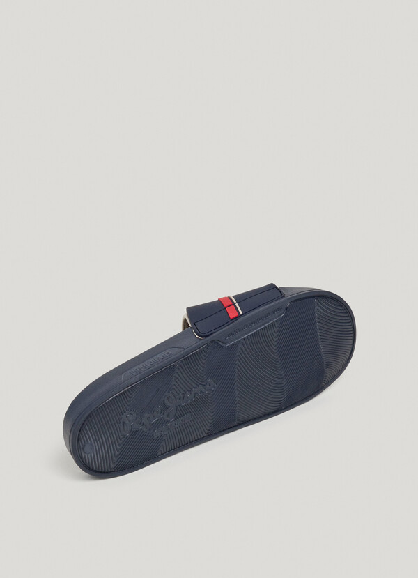 SLIDER SANDALS WITH LOGO