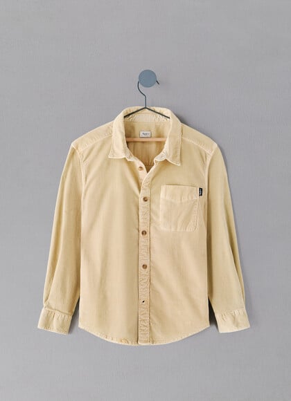 RELAXED FIT CORDUROY SHIRT