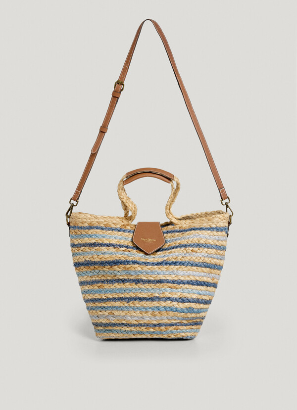 SHOPPER BAG IN JUTE