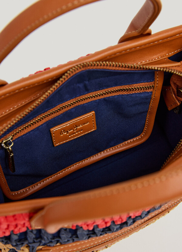 RAFFIA SHOULDER BAG