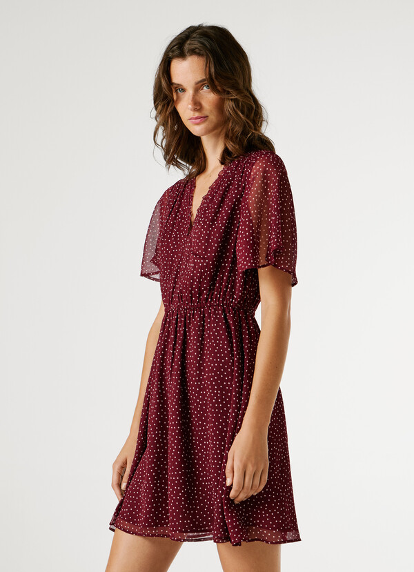 POLKA DOT MINI DRESS