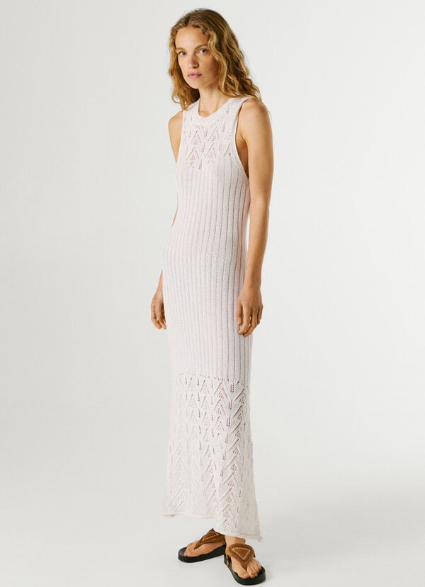 OPENWORK DETAIL MAXI DRESS