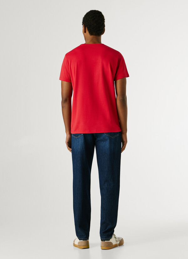 SLIM FIT LOGO PRINT T-SHIRT
