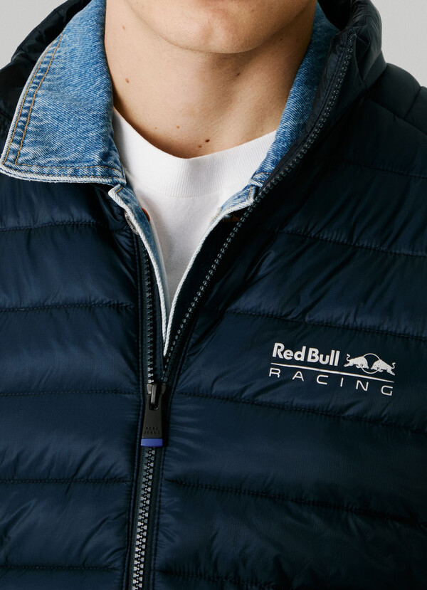 PRINTED LOGO PADDED GILET