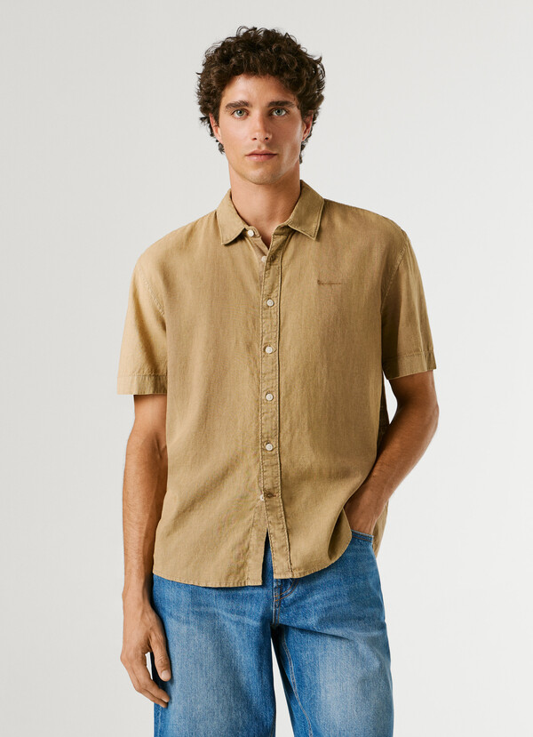 GARMENT DYED SHIRT