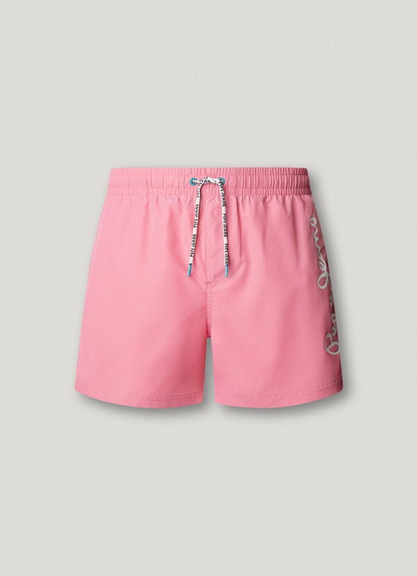 PRINTED LOGO SWIM SHORTS