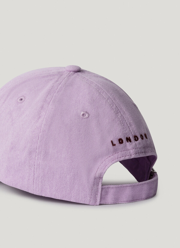 EMBROIDERED LOGO TWILL CAP
