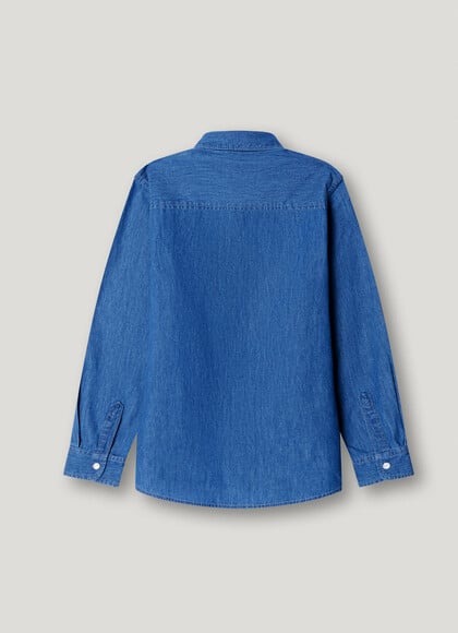 SLIM FIT DENIM SHIRT