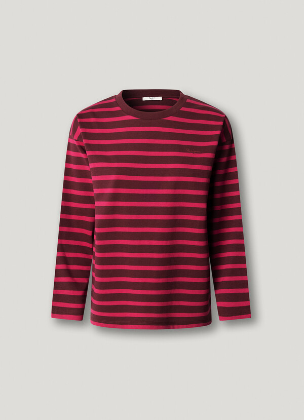 LONG SLEEVE STRIPED T-SHIRT