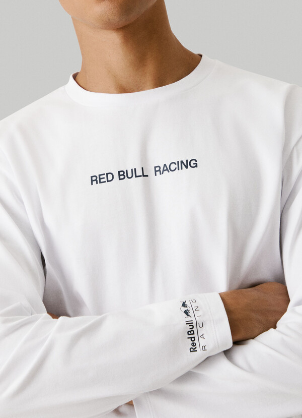 LONG-SLEEVED LOGO PRINT T-SHIRT