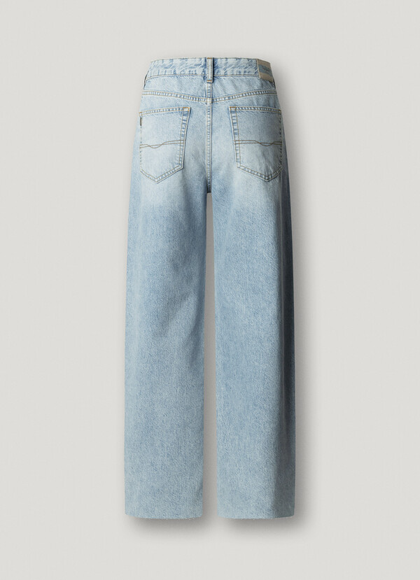 HIGH-RISE STRAIGHT FIT JEANS - EDEN