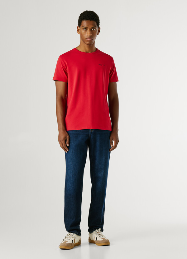 SLIM FIT LOGO PRINT T-SHIRT