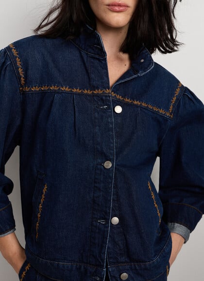 RELAXED FIT DENIM JACKET