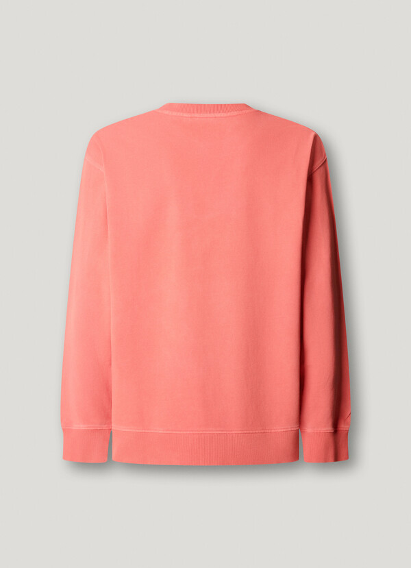 CREW NECK CASUAL FIT SWEATSHIRT