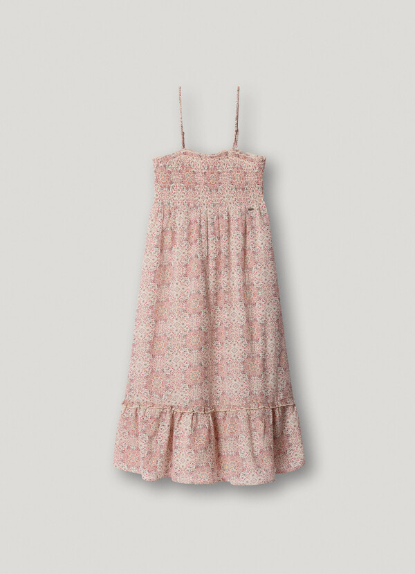 FLORAL PRINT MAXI DRESS