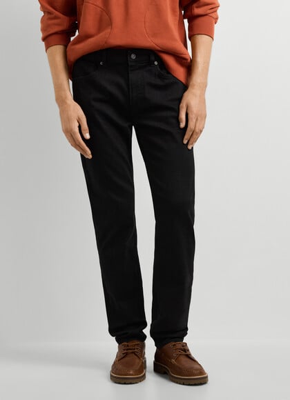 STANLEY - TAPER FIT MID-RISE JEANS