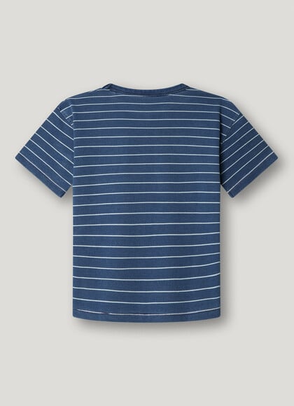 RELAXED FIT STRIPED T-SHIRT