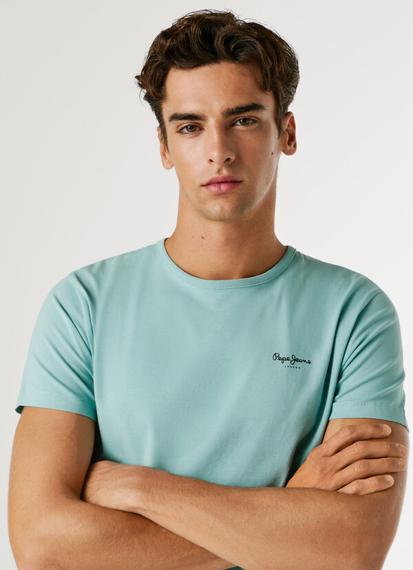 SLIM FIT LOGO PRINT T-SHIRT