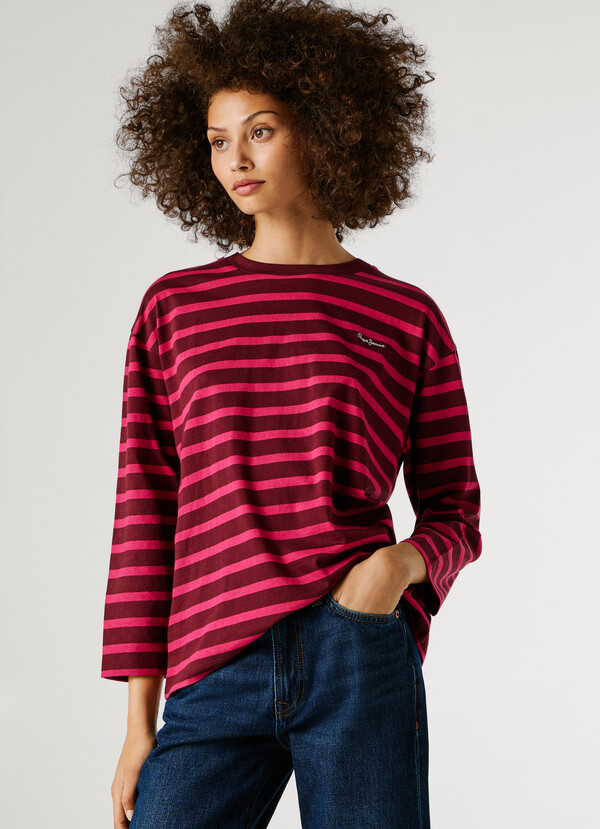 LONG SLEEVE STRIPED T-SHIRT