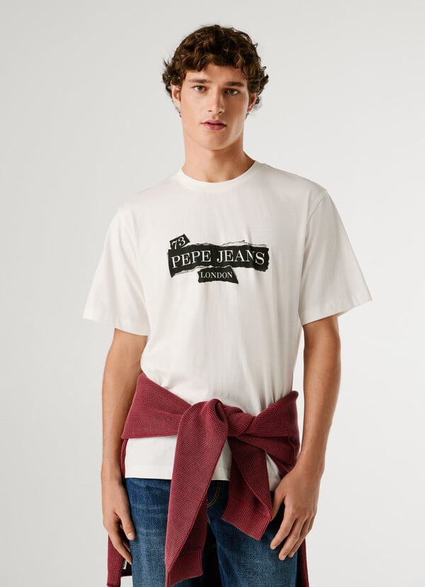 REGULAR FIT LOGO PRINT T-SHIRT