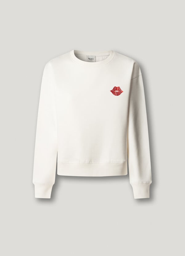 CREW NECK LOGO SWEATSHIRT
