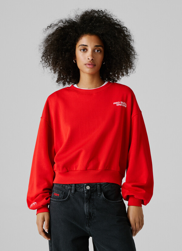 REGULAR FIT CREW NECK SWEATSHIRT