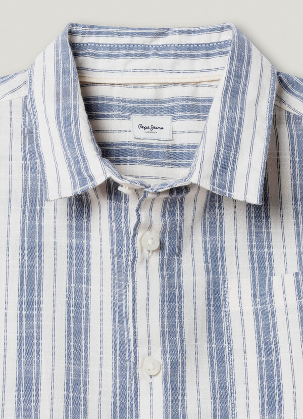 RELAXED FIT STRIPED SHIRT