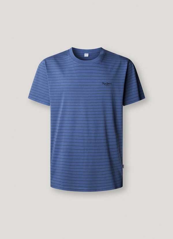 REGULAR FIT STRIPED T-SHIRT