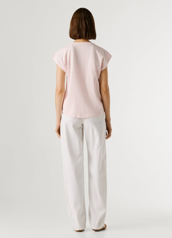 SLIM FIT LOGO PRINT T-SHIRT