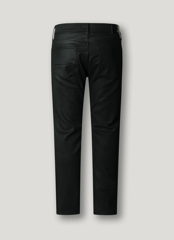 SLIM FIT MID-RISE JEANS - TRACK