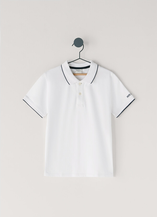 REGULAR FIT PIQU&Eacute; POLO