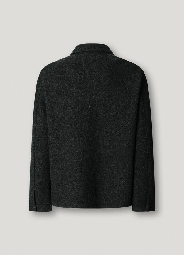 OVERSHIRT IN WOOL BLEND