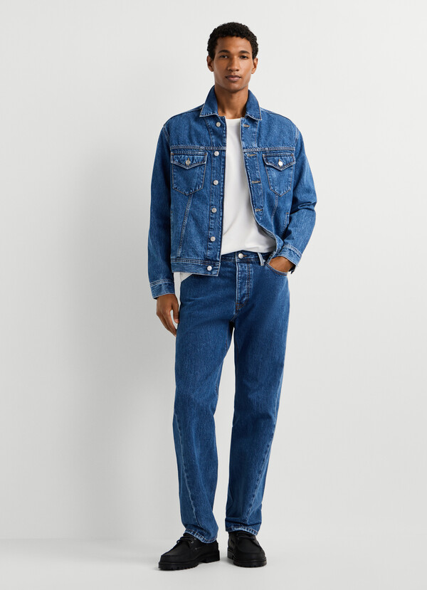 RELAXED FIT MID-RISE JEANS - BEXLEY