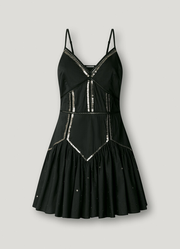 SEQUIN MINI DRESS