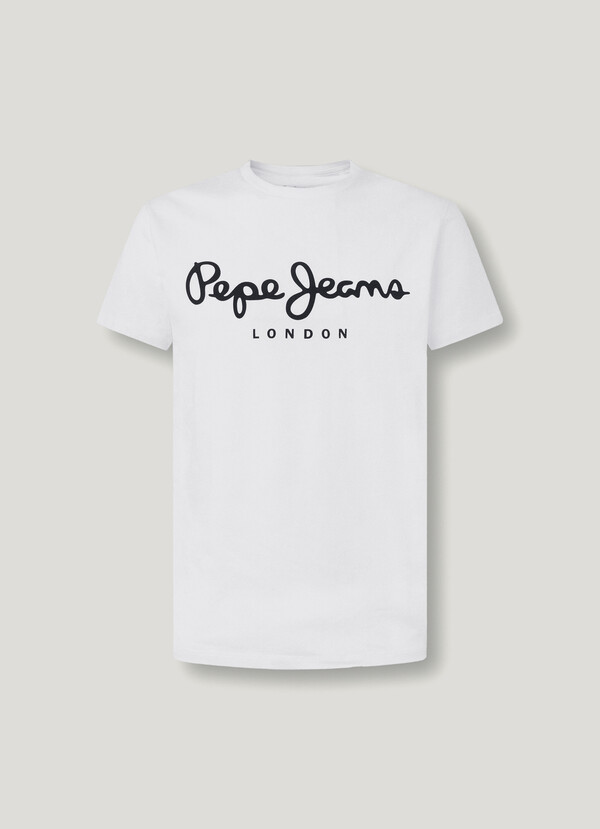 SLIM FIT LOGO PRINT T-SHIRT