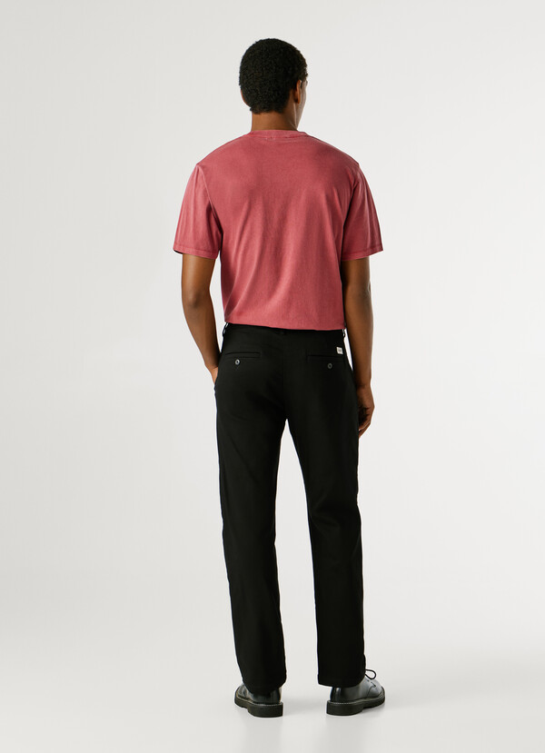 SLIM FIT CHINO TROUSERS