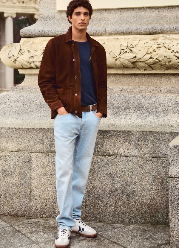 STRAIGHT FIT MID-RISE JEANS - BYRON