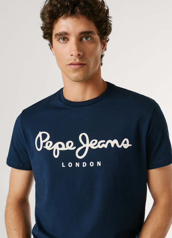 SLIM FIT LOGO PRINT T-SHIRT