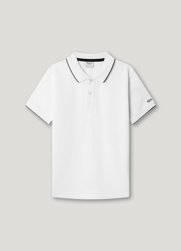 REGULAR FIT PIQU&Eacute; POLO