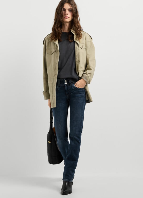 Gen - Mid-Rise Slim Jeans