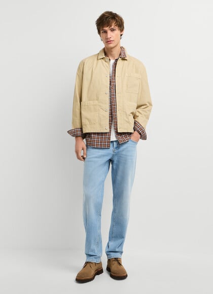 DALSTON - STRAIGHT FIT MID-RISE JEANS