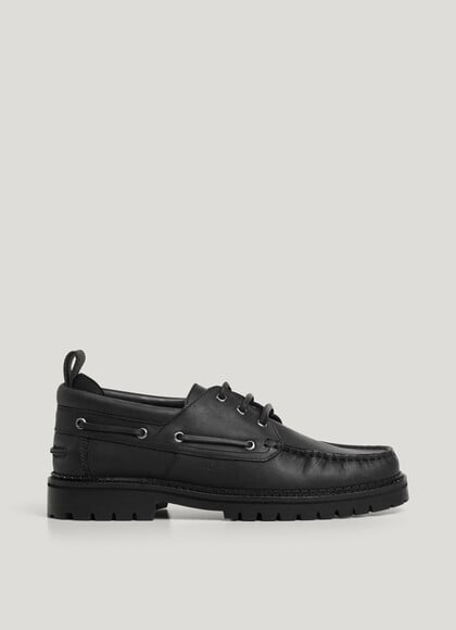 LEATHER BOAT SHOES