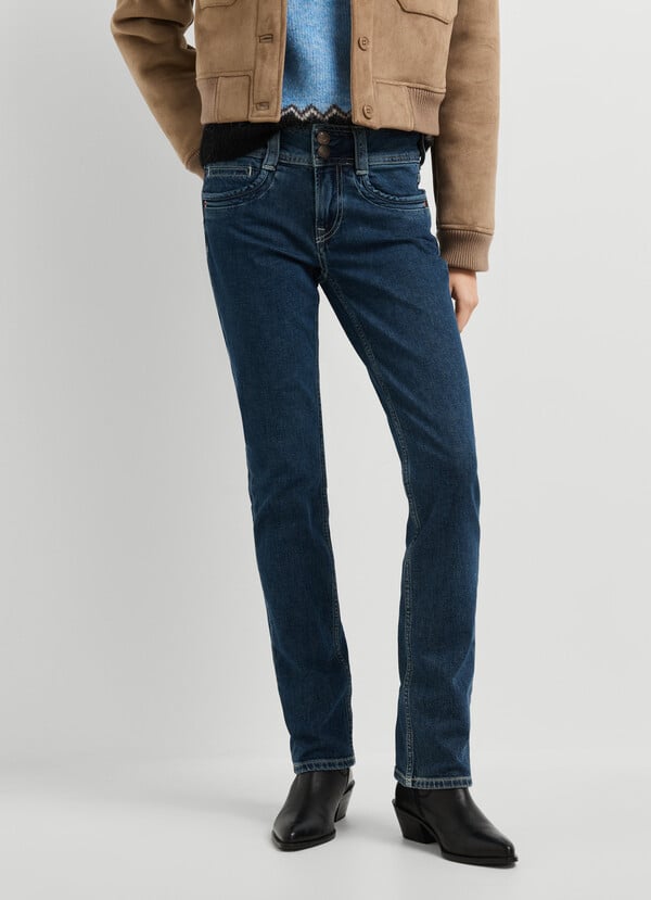 Gen - Mid-Rise Slim Jeans - 2